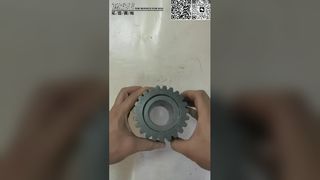 KRC0148 دقت بالا SH200 Excavator Swing 2 مرحله Gear خورشید برای تعمیر ماشین آلات در Excavator