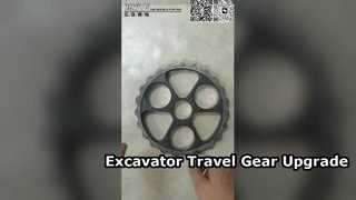قطعات یدکی بیل مکانیکی مسافرتی GM35VL Excavator Travel RV