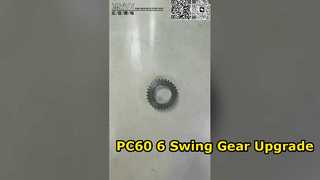 201-26-61220 PC60-6 بیل مکانیکی Swing Planet Gear for Swing Drive قطعات یدکی بیل مکانیکی