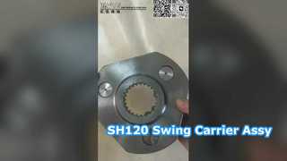 SH120 قطعات قطعات متناوب برای حفاری Swing 2 stage carrier ASSY