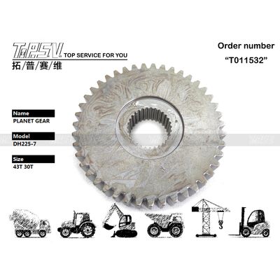 فولاد DH220-5 Excavator Travel Planetary Gear Box Reducer برای انتقال قدرت صنعتی