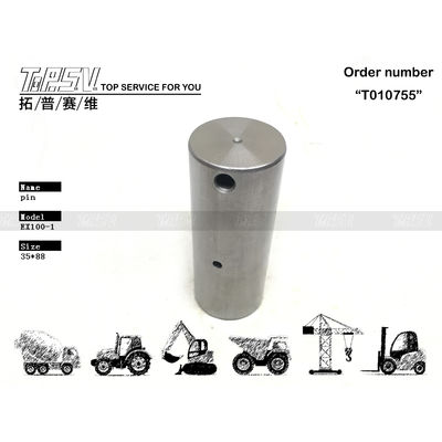 4183107 پین دنده مرحله 3 حرکت بیل مکانیکی EX100-1 عملیات حرارتی