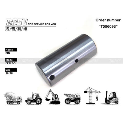 4245966 پین دنده مرحله 2 حرکت بیل مکانیکی EX120-5 با دوام بالا برای استخراج انرژی در محیط های سنگین