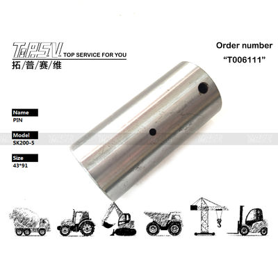 پین دنده مرحله 2 حرکت بیل مکانیکی SK200-5 رنگ مشکی