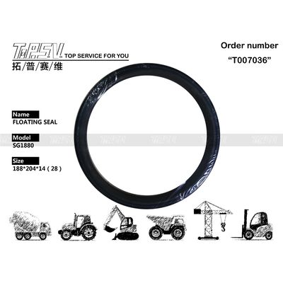 SG1880 ZX60 بیل مکانیکی آب‌بند شناور حرکتی ماشین‌آلات بیل مکانیکی کیت آب‌بند هیدرولیک