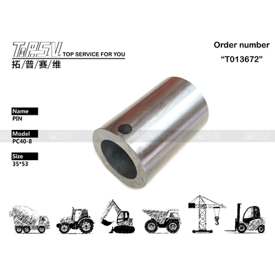 گرما درمانی پین دنده 2 مرحله ای حرکت بیل مکانیکی PC40-8 برای سیستم انتقال انرژی و بیل مکانیکی