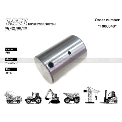 پین دنده 2 مرحله ای حرکت بیل مکانیکی HD1250-7 برای راندمان هیدرولیکی بیل مکانیکی