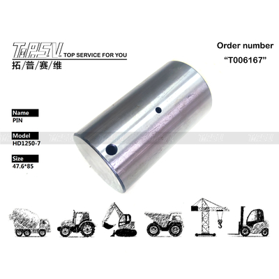 پین دنده سه مرحله ای حرکت بیل مکانیکی HD1250-7 با موتور هیدرولیکی برای انتقال نیرو