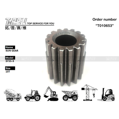 مشاهده تصویر چرخ خورشیدی مرحله 2 حرکت بیل مکانیکی SY55 در ماشین آلات بیل مکانیکی