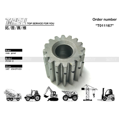 چرخ خورشیدی مرحله 2 حرکت بیل مکانیکی PC30-2 با دقت بالا