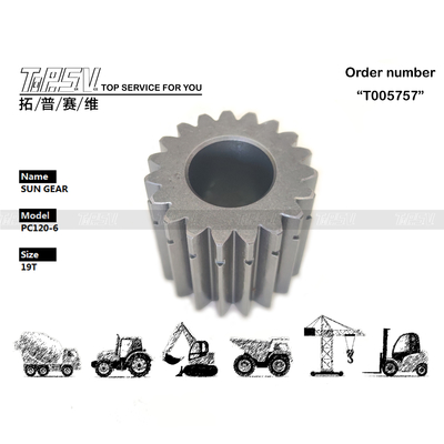 چرخ خورشیدی مرحله 2 حرکت بیل مکانیکی PC120-6 با نگهداری روغن دنده