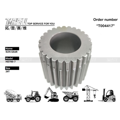 چرخ دنده خورشیدی مرحله 2 نوسانی بیل مکانیکی HD700-7 با بسته بندی حمل و نقل