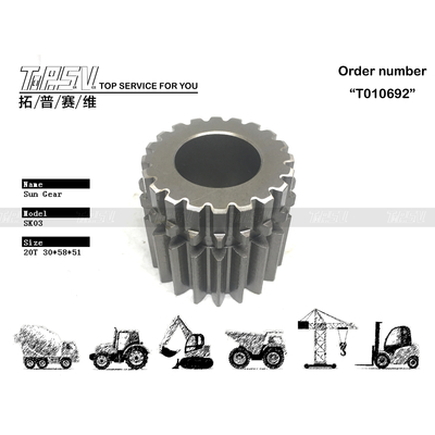 موتور دنده خورشیدی مرحله 2 چرخشی بیل مکانیکی EX60-1 روغن دنده 3039391