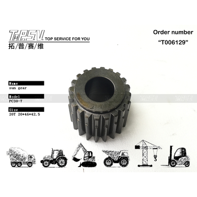 FUFRP-1159-08 دقت بالا PC30-7 Excavator Travel 2 Stage Gear در رنگ سیاه