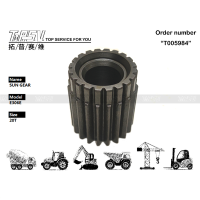 E306E Excavator Travel 2 Stage Sun Gear Drive Motor دقت بالا