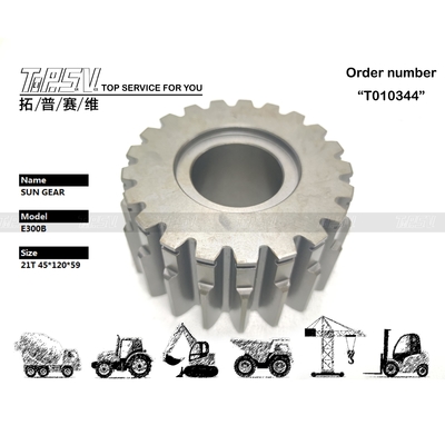 094-6432 مقاوم E300B Excavator Travel 2 مرحله موتور گیر خورشید با کاهش دهنده سیاره ای دوام بالا