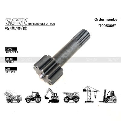 دستگاه حفاری دستگاه خورشیدی برای PC70-8 Reducer Planetary Black