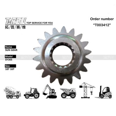 نصب آسان سیاه CLG936 Excavator Swing 1 مرحله سیستم انتقال Excavator در سیاه