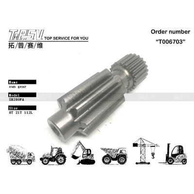 چرخ خورشیدی حرکت بیل مکانیکی SH265 با دوام بالا برای نصب آسان