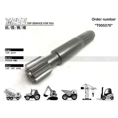 چرخ خورشیدی مرحله 1 حرکت بیل مکانیکی PC200-8MO با کاهنده سیاره ای