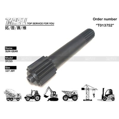 عملکرد کاهنده سیاره ای بیل مکانیکی SY215 در حرکت، چرخ خورشیدی مرحله 1، دوام بالا و سازگاری با مدل های مختلف