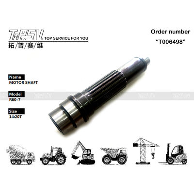 موتور هیدرولیک R60-7 Excavator Travel Motor Shaft با دوام بالا و مقاومت در برابر فرسایش