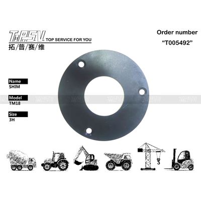 قطعات یدکی شیم مرحله 1 حرکت بیل مکانیکی، قطعات الکترونیکی در مواد فولادی برای تعمیرگاه های ماشین آلات و نگهداری آسان
