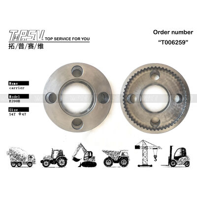 096-4232 محرک هیدرولیکی درایو بیل مکانیکی E200B، حامل سه مرحله ای، جزء بادوام، مهندسی شده برای حرکت نرم و پایدار تجهیزات سنگین