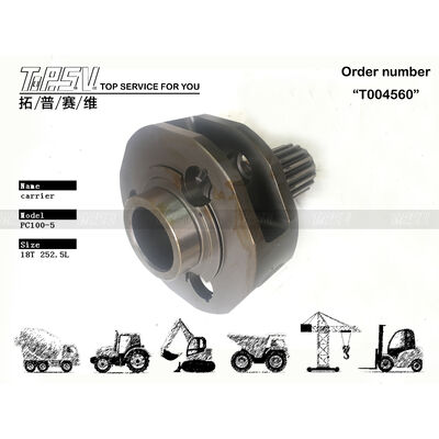 203-26-51142 سیاه PC100-5 Excavator Swing حامل سیاره ای سازگار با Excavator مارک ها مدل قطعات ماشین آلات سنگین مهندسی دقیق