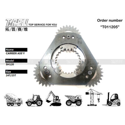 SH120A1 قطعات قطعات متناوب حفاری Swing 1 Stage Carrier ASSY قطعات متناوب حفاری