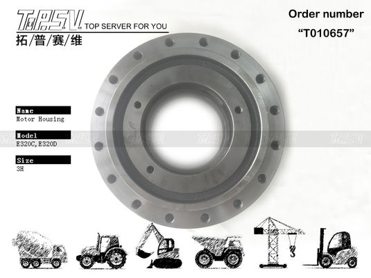 کیفیت  E320D Excavator Final Drive Parts Black Hub Housing 148-4716 Heat Treatment کارخانه