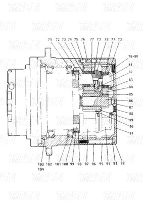 E120B Catalog 099-4141 Excavator Heavy Duty Steel موتور محرک نهایی