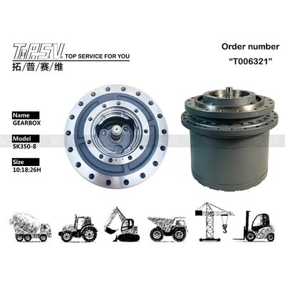 LC15V00026F1 مجموعه گیربکس کاهش برای مدل های مختلف حفاری SK350-8