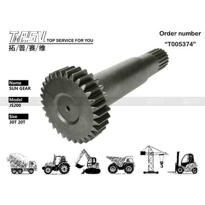 JS200 Excavator Sun Gear In Transmission 20/951592 مقاومت در برابر سایش برای تعمیر