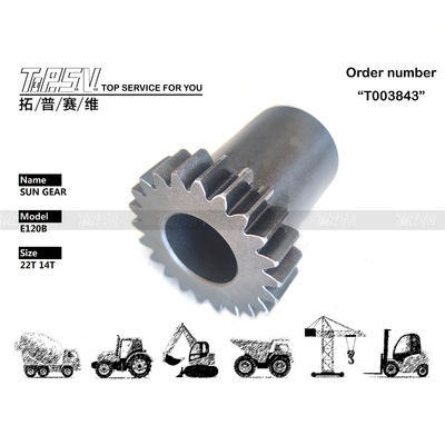 E120B Excavator Swing 1Stage Planetary Sun Gear با کاهش دهنده سیاره ای 099-4746