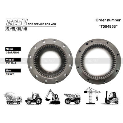 2028037 چرخ دنده های حفاری سیاه قطعات گیربکس سیاره ای برای HITACHI EX120-2