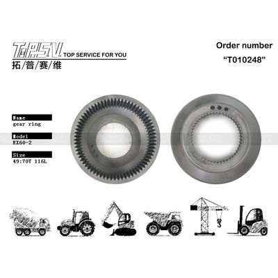 قطعات معدنی با کارایی بالا EX60-2 حلقه چرخ چرخ سفر 2031521