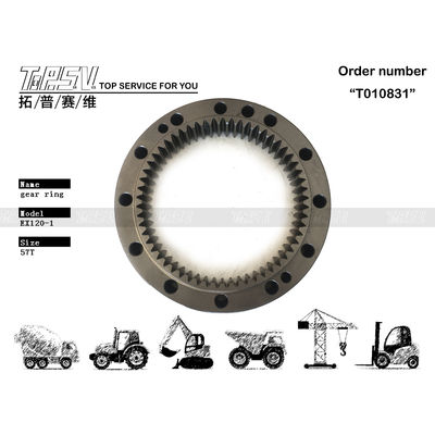 2023961 حلقه چرخ دنده های فولادی برای تعمیر حفاری HITACHI EX120-1 57T