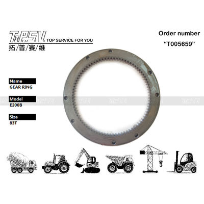 E200B Gearbox Travel Ring Gear 096-4317 برای سیستم انتقال حفاری