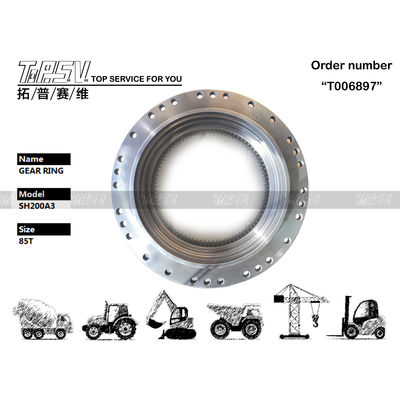 SK250 Excavator Travel Inner Gear Ring LQ15V00007S078 در دسترس بودن بالا