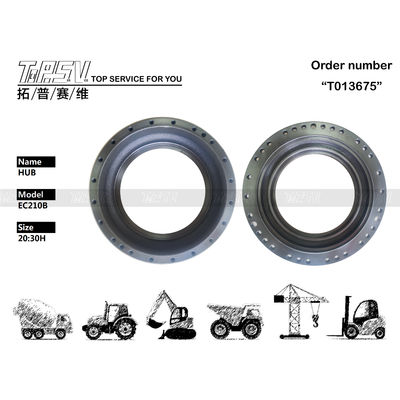 فولاد با دقت بالا EC210B Excavator Travel Final Drive Hub VOE14522475