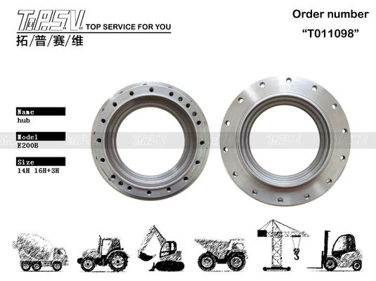E200B Excavator Travel Hub Final Drive مونتاژ قطعات فولاد 096-4325