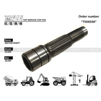 ZX200 Excavator Travel Hydraulic Motor Shaft با نگهداری روغن دنده ها 2042080