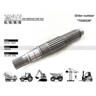 XKAH-00410 دوام و گرما درمان مقاوم به پوشیدن GM35VA Excavator Drive Motor Shaft
