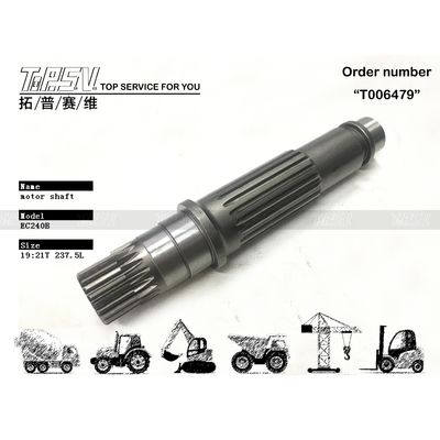 مقاومت در برابر لباس گرما درمان شده EC240B Excavator Travel هیدرولیک موتور محرک شفت VOE14621702