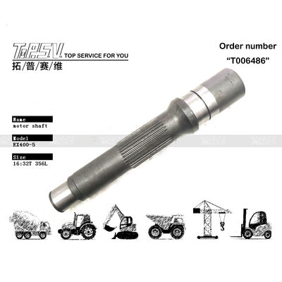 EX400-5 Excavator Travel Hydraulic Motor Shaft 0352203 با درمان حرارتی