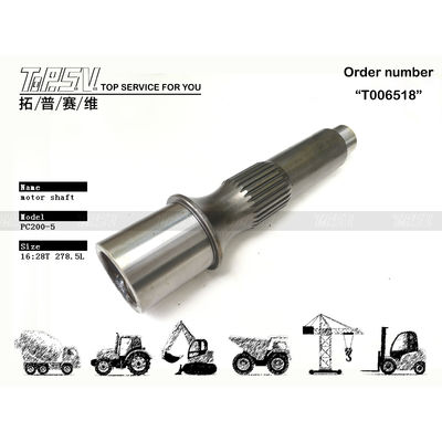 PC200-5 Excavator Travel Motor Shaft برای ماشین های سنگین 708-8H-12110