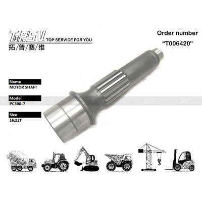 PC300-7 حفاری هیدرولیک موتور شیفت فولاد برای موتور گیر 708-8H-32120