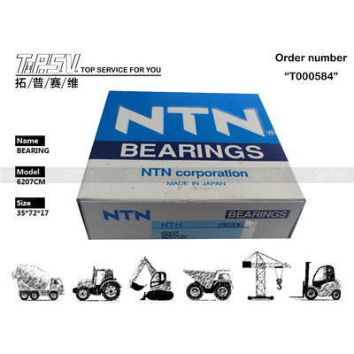 BB6207 6207CM حفرگر گره گره ای عمیق برای تعمیر ماشین آلات