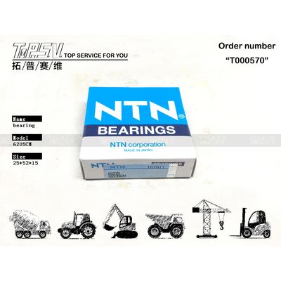 0397902 6205CM Excavator Deep Groove Ball Bearing برای موتور محرک نهایی